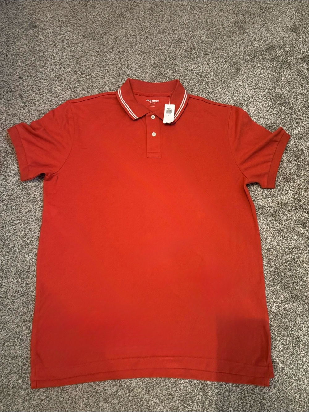 Old Navy Men's Red Polo Shirt, NWT, Size L